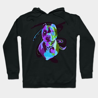 Colorful dog Hoodie